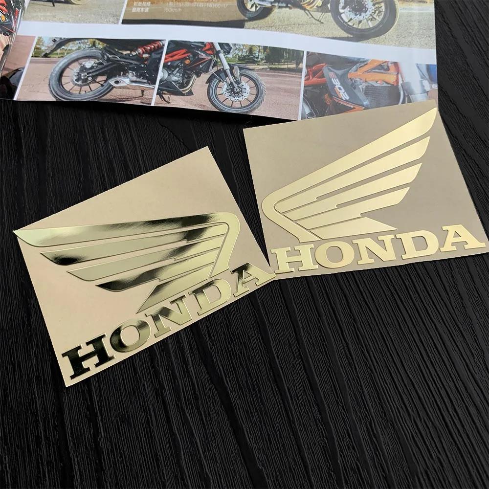 FPY1 Car Sticker Waterproof Modified Decorative for Honda Silver Gold Sticker Suitable for All Motorcycle Helmet Exhaust Pipe Decor