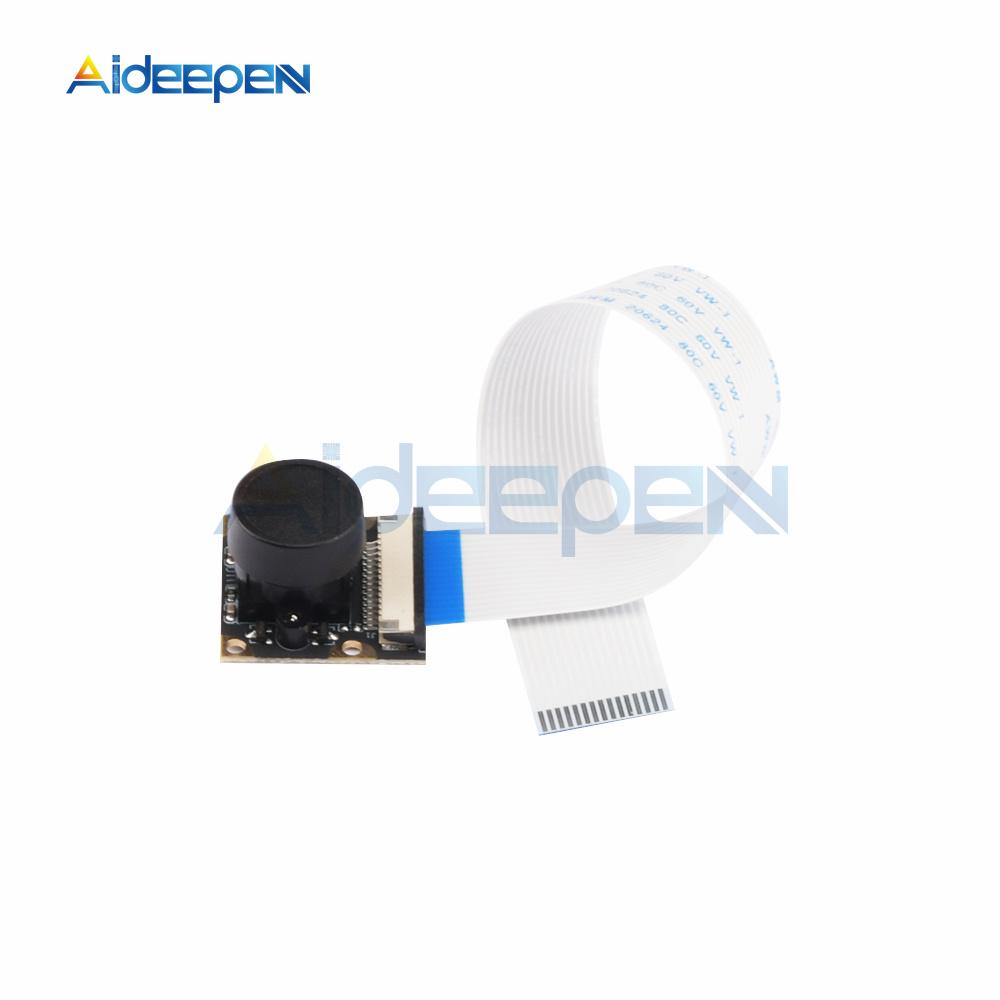 for Raspberry Pi 4 Camera Video Module 5 Megapixels 1080p Sensor OV5647 Webcam for Raspberry Pi 3/4 65 130 160 222 Degree 3.6MM