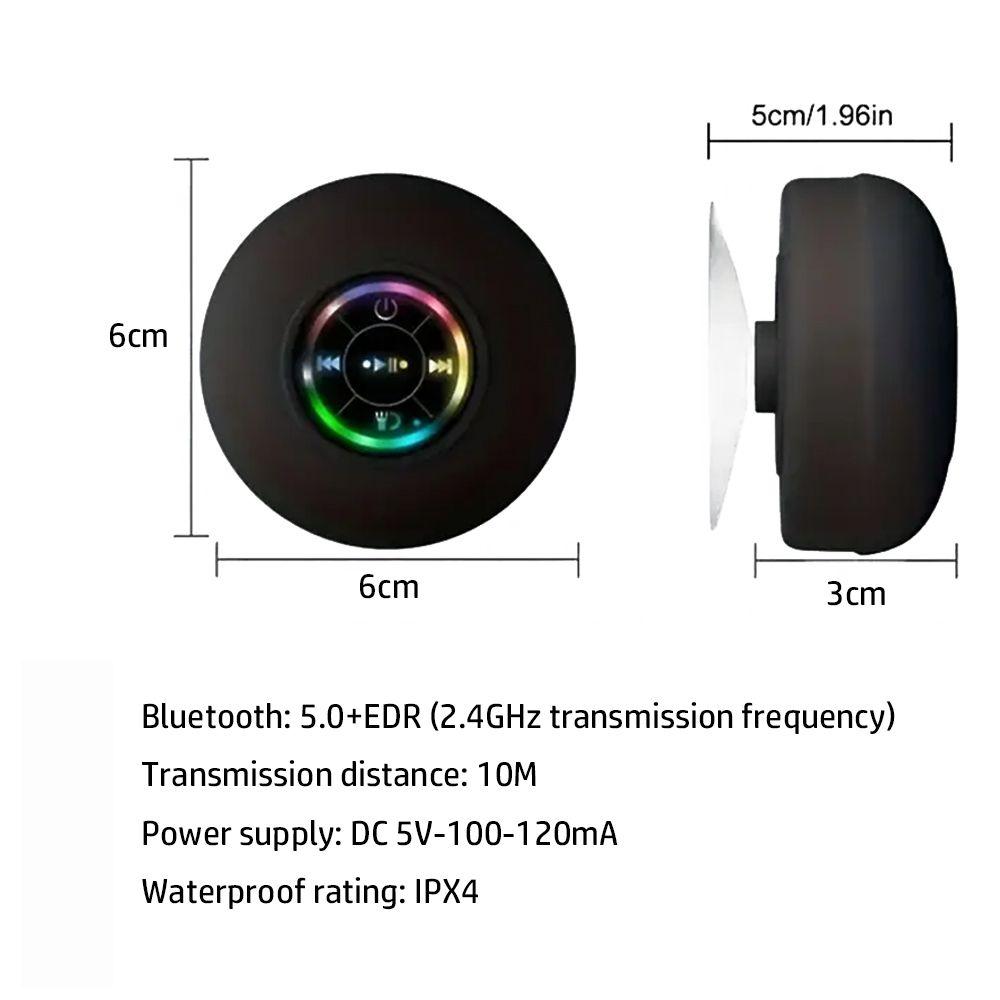 Громкая связь для ванной комнаты, стерео звук, мини-сабвуфер для душа, среда для душа