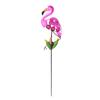 Outdoor Solar Garden Lamp Hollow Metal Flamingo Lawn Light LED Solar Lights Pole Lamp