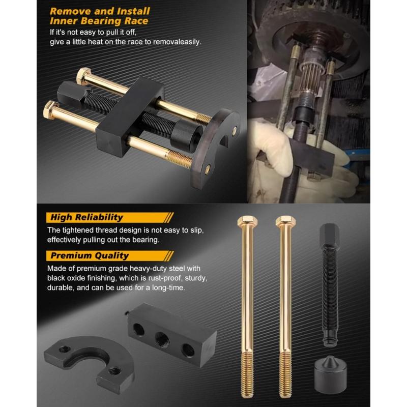 Bearing Inner Race Installer Puller Steel Transmission Mainshaft Installation Removal Tool 34902-84 for Motorcycle