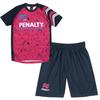 Комплект для тренировок Penalty Junior с футболкой с коротким рукавом и доступный в размерах Маджента Футбол/Футзал Детский, Шорты, Дышащий, Влагоотводящий,