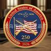 Памятная монета 250-летия США 1776-2026 Соединенные Штаты Америки Монета-челлендж Коллекционная