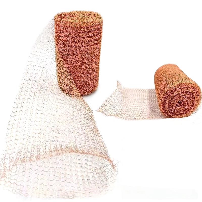 1 рулон сетки от грызунов для трещин в стенах, медная сетка, хозяйственная ткань, сделай сам, доступно несколько вариантов