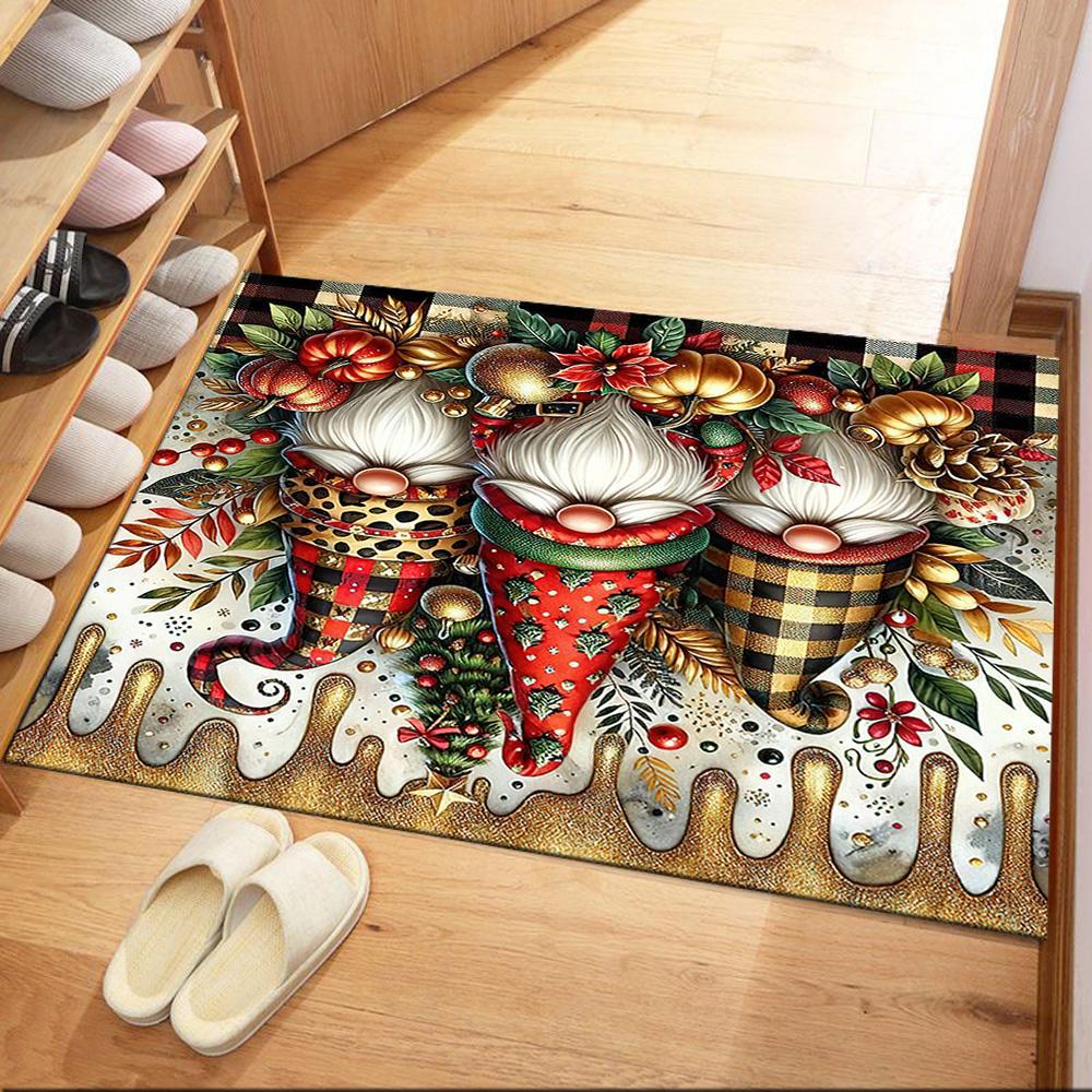 Christmas 220 Floor Mat Suitable for Playrooms Hallway Game Room Dormitory Anti-slip Rug Office home decor Wedding Party Gift
