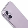 For iPhone 16 Case TPU 1.8mm Clear Phone Cover with Lanyard Holes