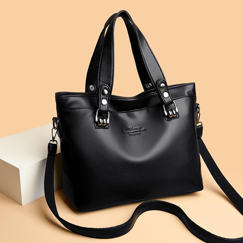 New Bag Large Capacity Tote Women's Bag Practical Middle-aged Fashion Mother One-shoulder Women's Crossbody Bag
