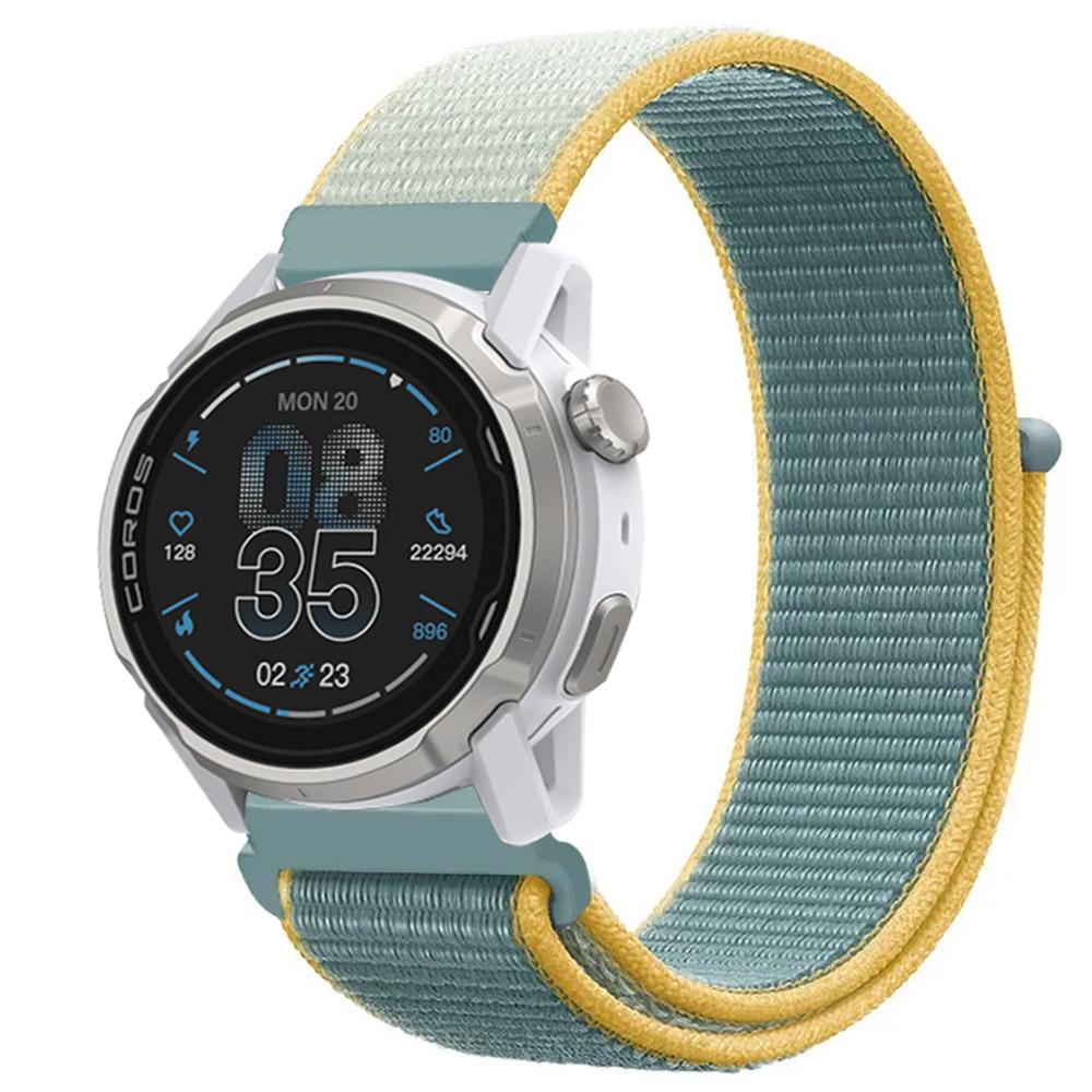 20mm 22mm Nylon Loop Strap for COROS APEX 4 42mm/PACE Pro/CMF Watch 3 Pro Smartwatch Breathable Band for Suunto Vertical/Race 2