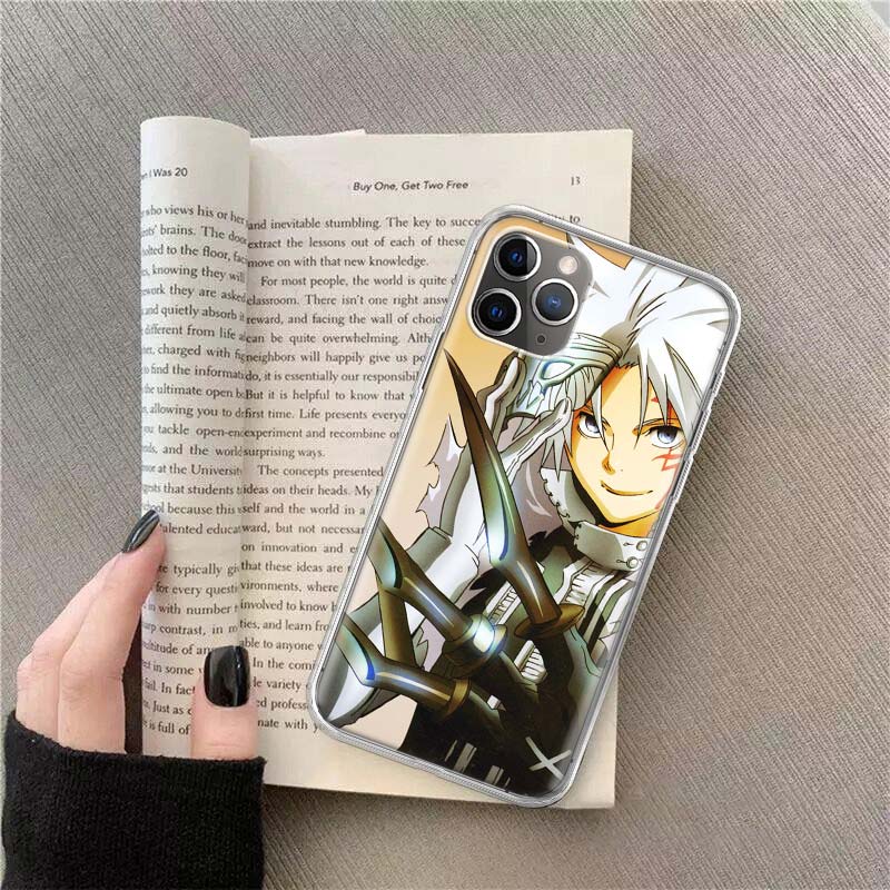 Аниме D.Gray-man Аллен Уокер Телефон Для Apple Iphone 12 13 Mini 15 Pro Max 11 Pro 14 Plus 16 Pro Max 16E Чехол Оболочка Покрытие Прозрачный