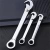 Двусторонний рожковый ключ Экономящие труд инструменты для ремонта Защищенный от ржавчины трещоточный ключ Дом