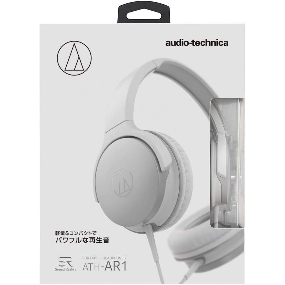 Проводные наушники Audio Technica Ath Ar1 Wh Silver White White