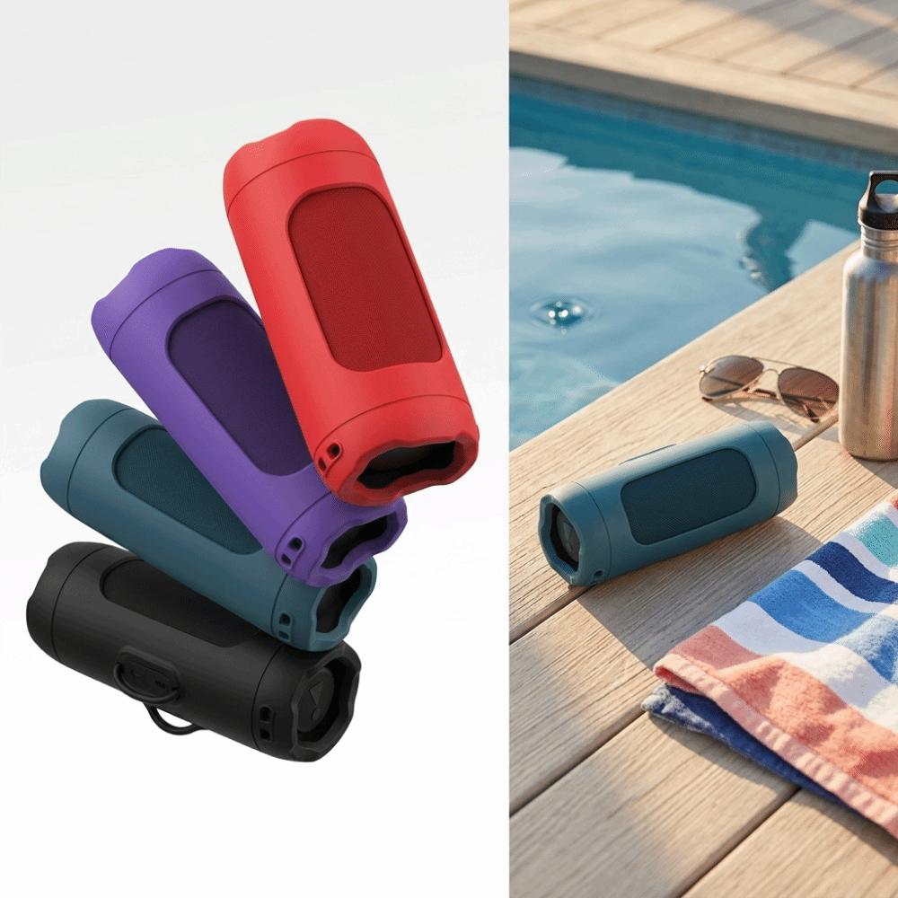Dustproof Bluetooth Speaker Cover Precise Cutouts Full Coverage Case for JBL Flip 7 Travel
