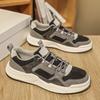 Весенние новые дышащие мужские студенческие кроссовки на платформе, повседневные кеды