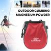 Сумка для мела для скалолазания с регулируемым ремешком, большая вместимость, водонепроницаемая портативная сумка для скалолазания на шнурке, контейнер для мела