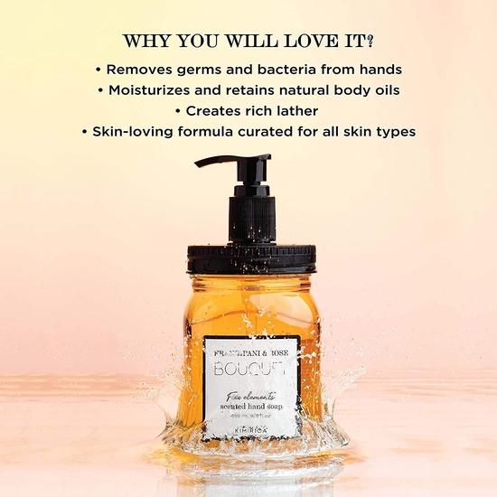 Kimirica Foaming Bouquet — дозатор для мытья рук + сменный блок, 100% веганский продукт, упаковка из 2 штук, густая пена | Мягко действует на руки(Франжипани и роза, 1л + 500мл)