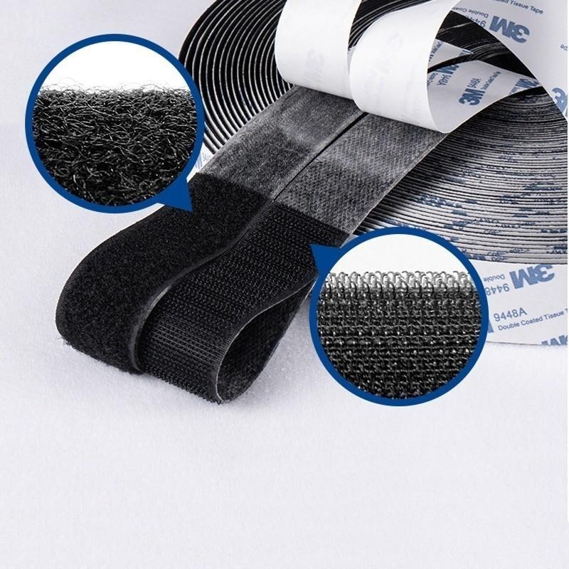 Magic Tap Self Adhesive Hook and Loop Fastener NylonSticker Disks Velcros Tape