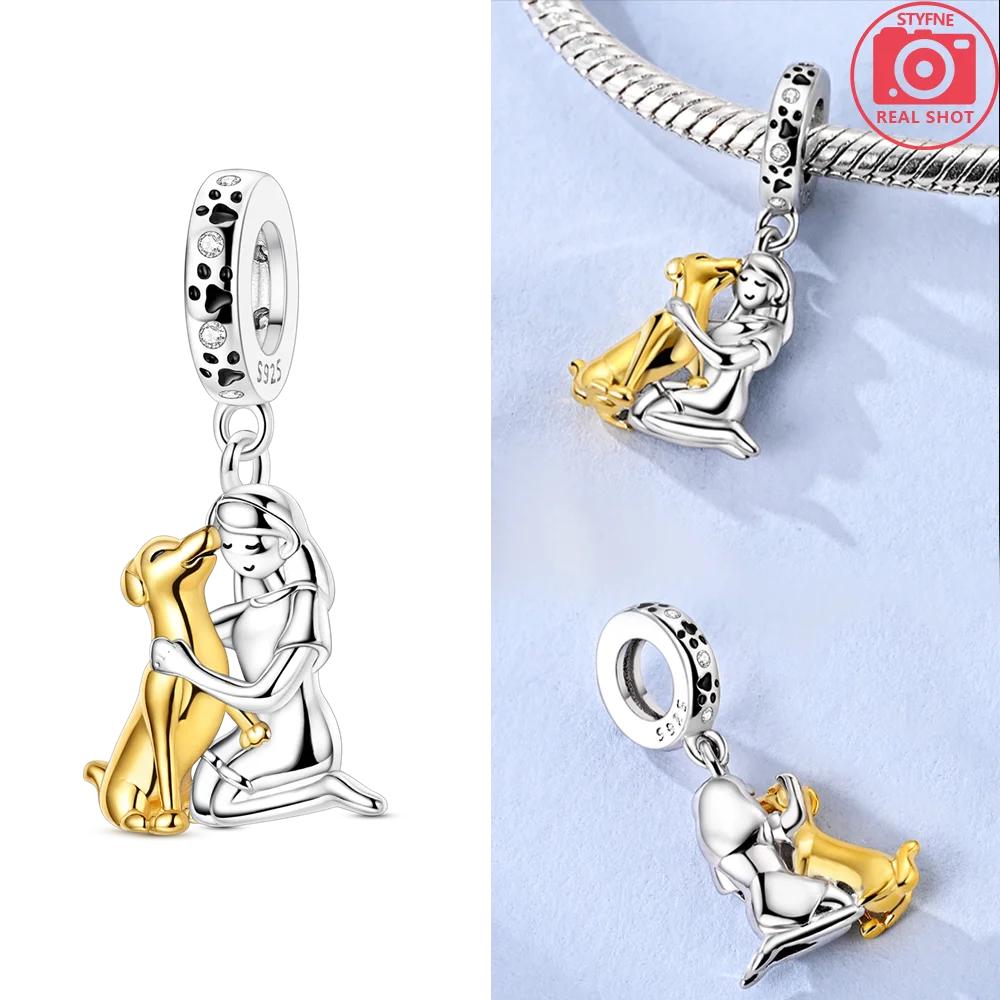 Изысканные животные Светлячок Синий бант Бусины-дельфины Подходят для браслетов-шармов Медь Оригинальное изготовление ювелирных изделий Женские подарки на годовщину