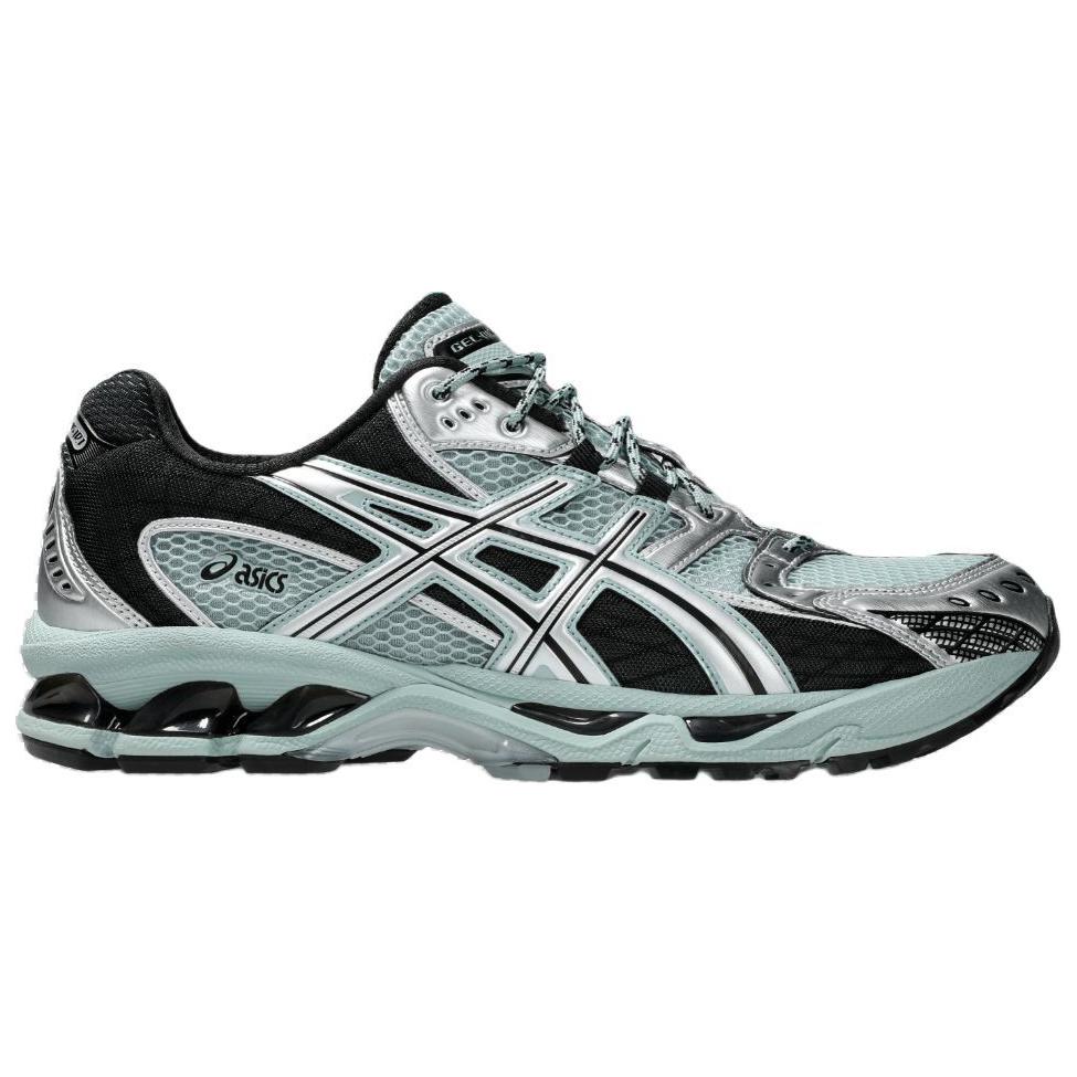 Asics GEL Nimbus 10.1 Амортизация, Износостойкие Низкие Повседневные Кроссовки для Бега Унисекс Циан Черный Повседневный 1203A543-400