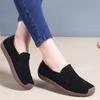 Женские лоферы из натуральной кожи слипоны, повседневная обувь для ходьбы, эластичные женские туфли для работы и вождения, обувь для мамы