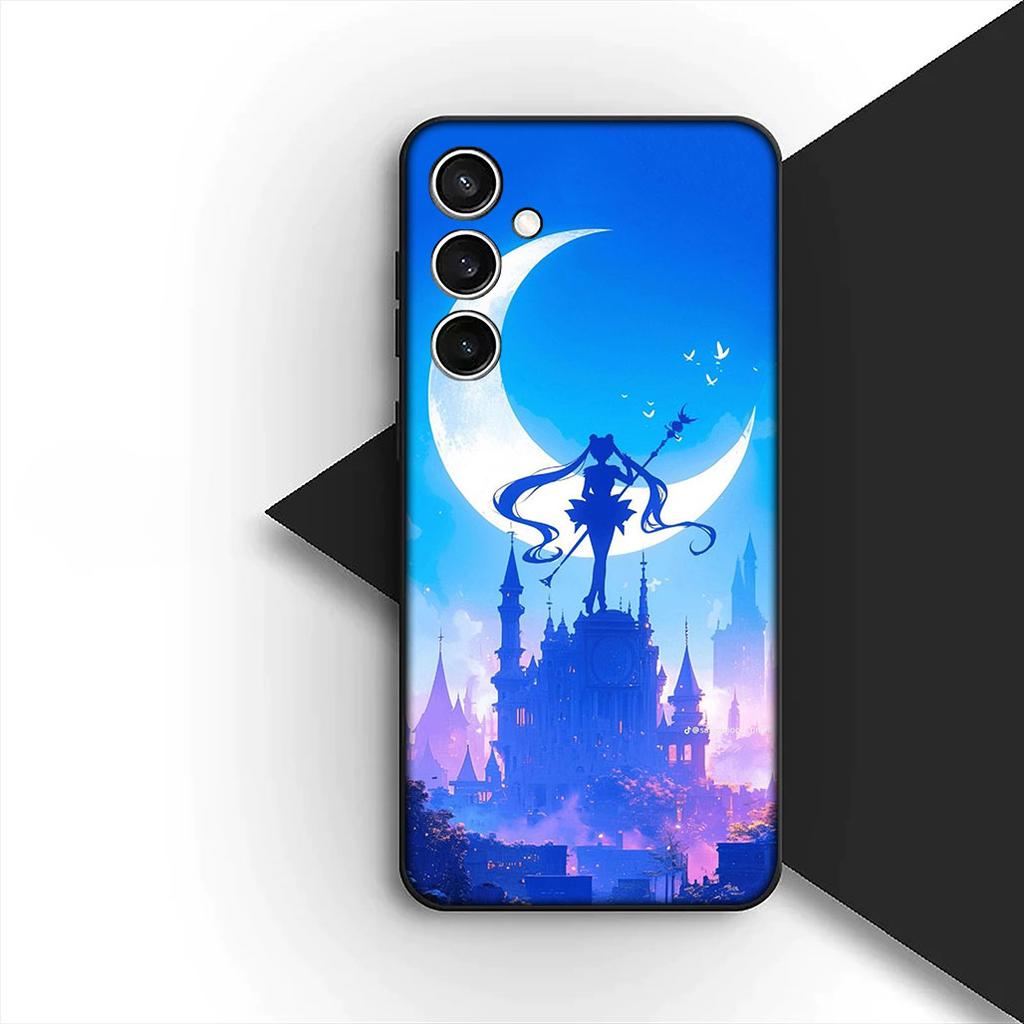Girl S-Sailors-Cartoon Moon Cover for Samsung Galaxy A36 A55 A26 A05 A06 A14 A50 A51 A53 A54 A12 A13 A23 A35 Coque Phone Case