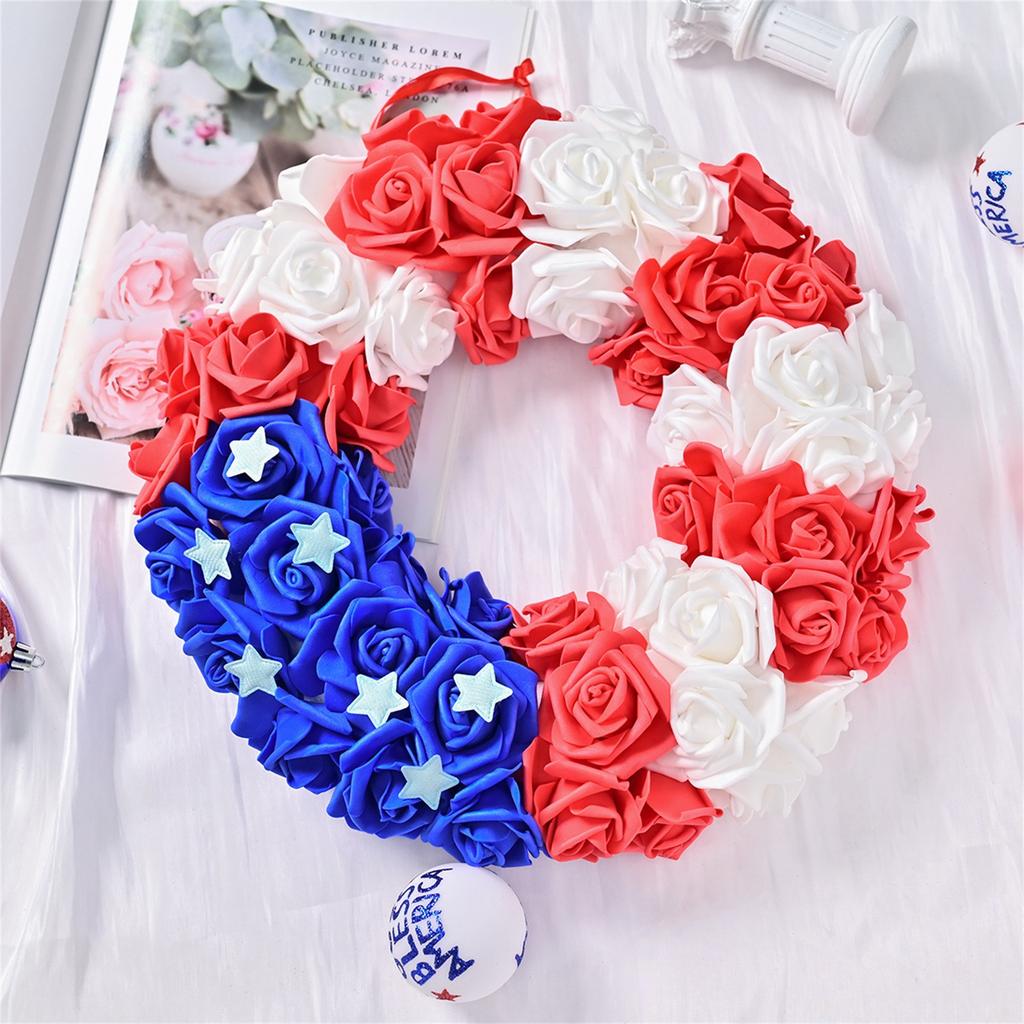 3D для США День независимости Венок патриотический венок День независимости украшения