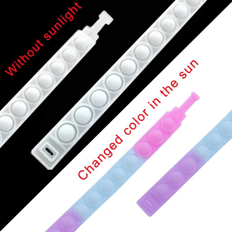 Игрушки Pop It Fidget Сенсорные игрушки Игрушки для снятия стресса Набор для детей и взрослых Радужные антистрессовые инструменты Офисные игрушки для снятия стресса