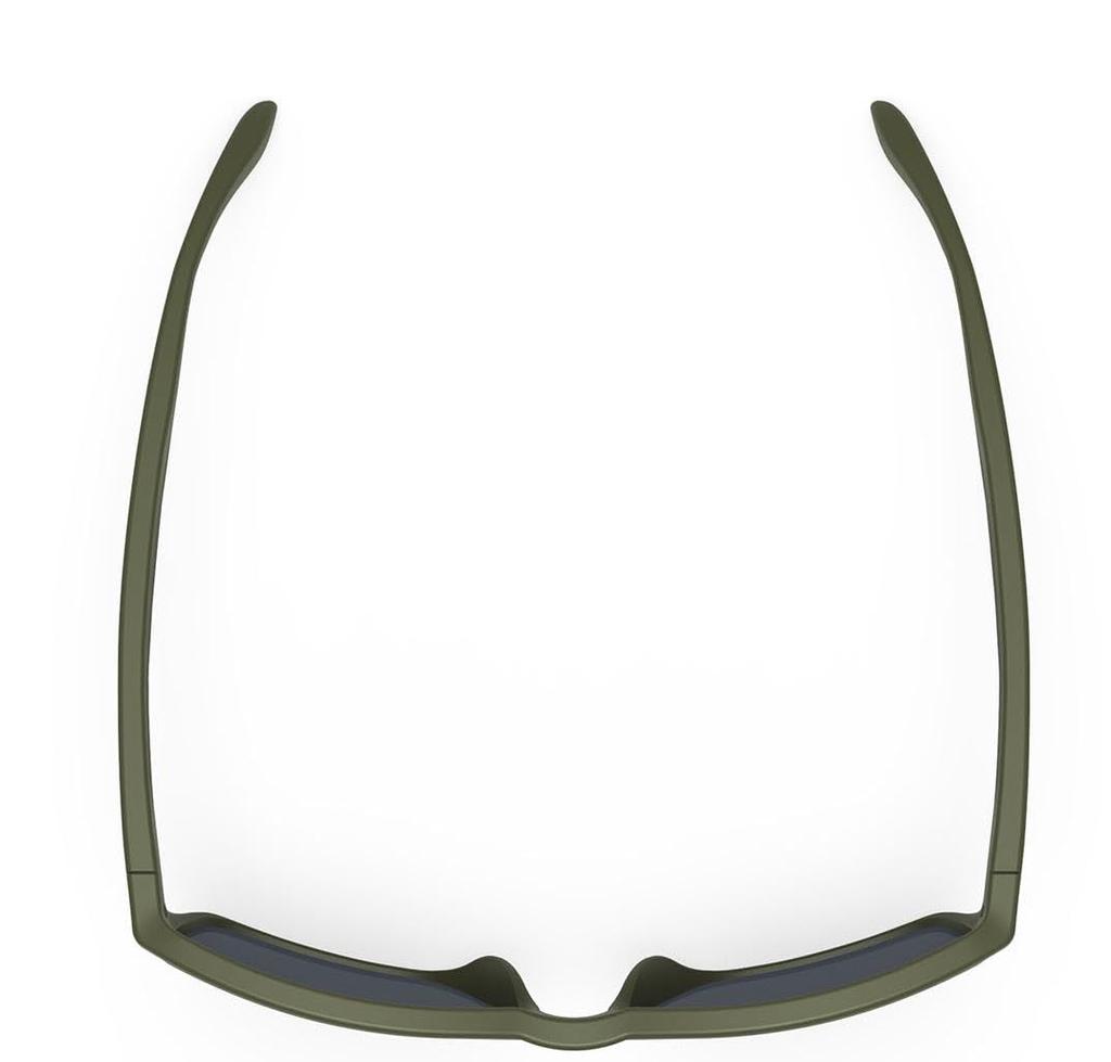 RUDYPROJECT Spinhawk Olive Lens Bridge Temple 133mm Sunglasses, Matte/Laser Green, SP313213-0000, Width 60mm, Width 17mm, Length