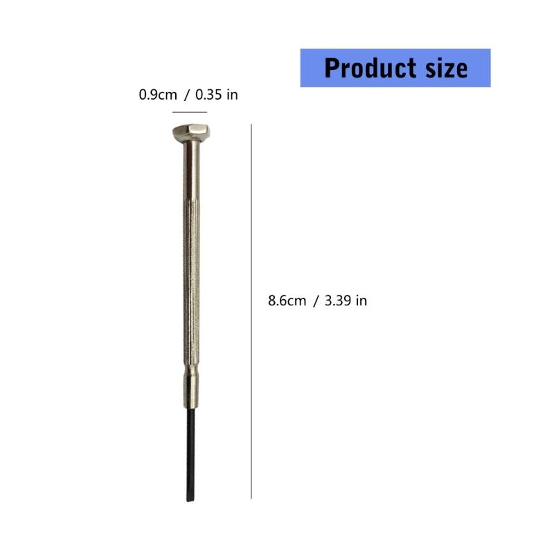 Saxophone Screwdriver Metal Flute Musical Instrument Screwdriver Flute Repair Nonslip Screwdriver Repair Tool Enduring