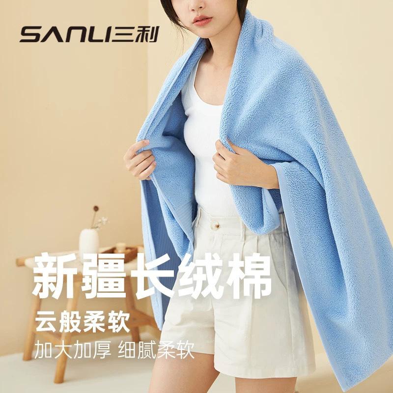 Towel pure cotton skin-friendly and soft couple bath towel household bath towel 500g