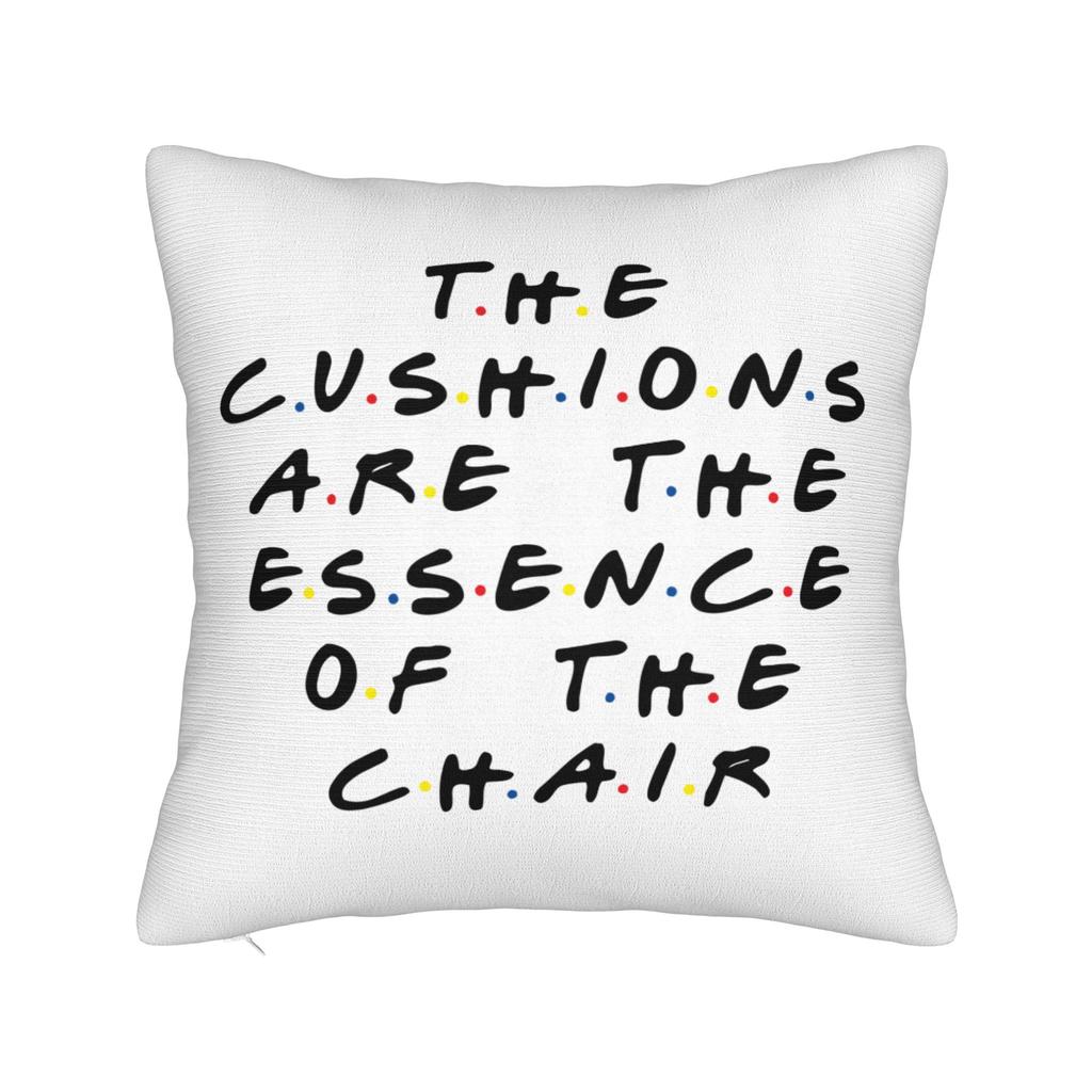 Friends Tv Show Pillowcase Soft Fabric Cushion Cover Decoration Throw Pillow Case Cover Seat Dropshipping 40*40Cm