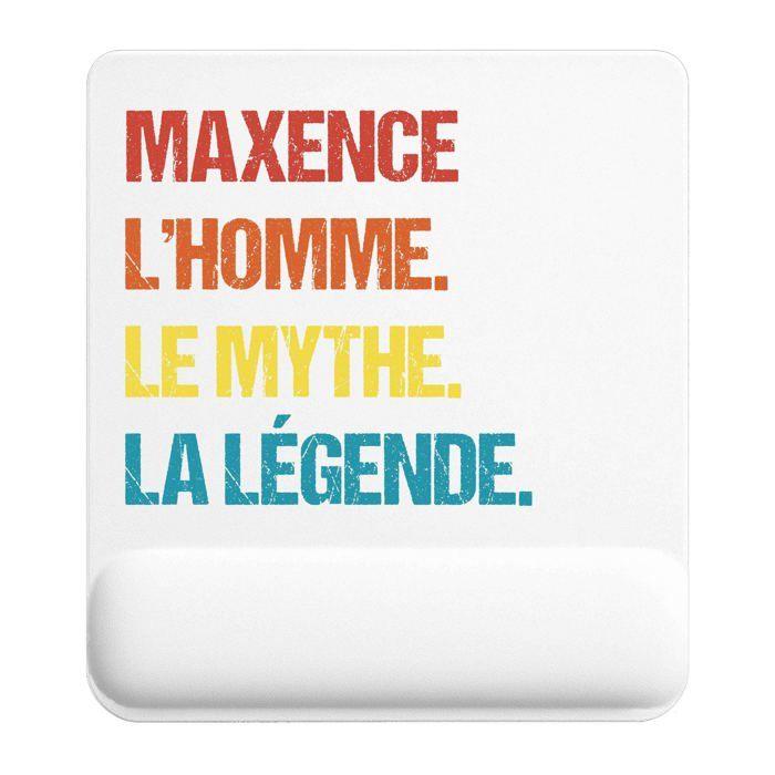 Tapis de souris - PLANETEE - Maxence Mythe Légende Vintage - 22x18 cm - Épaisseur 3 mm - Impression française