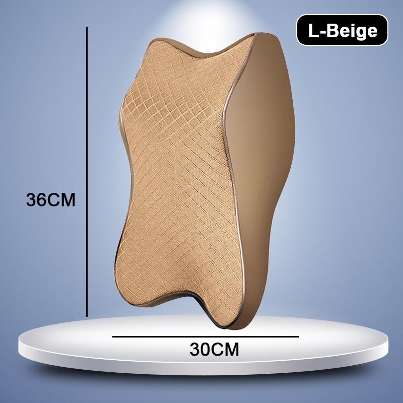 Подушка для подголовника автомобильного сиденья, 3D подушка из пены с эффектом памяти, облегчение боли в голове и шее, поддержка шеи в путешествиях, дышащая сетчатая ткань, пена с эффектом памяти