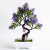 Искусственный бонсай Яркий, простой в уходе, цветной, декоративный, искусственная сосна, бонсай для дома