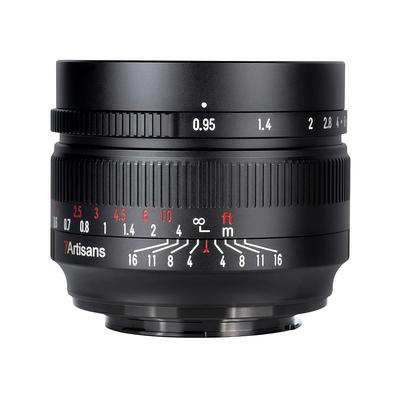 7Artisans 50-мм Черный Фикс-объектив Z-mount F0.95 (Nikon APS-C)