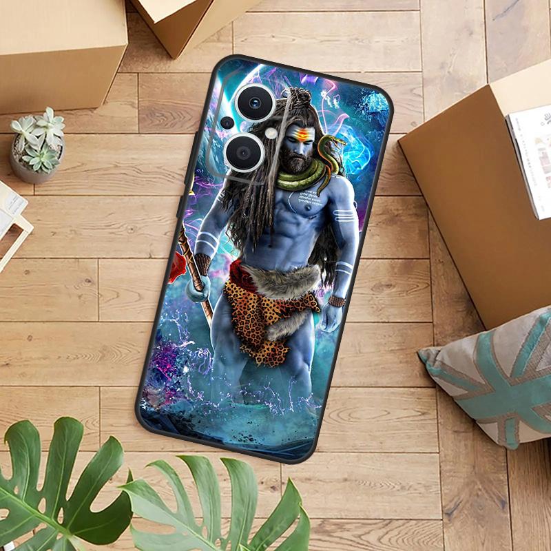 Lord Shiva Hindu God Buddha India Phone Case For OPPO Reno 14 13 12 11 F 10 Pro 8T 7 8 Lite OPPO Find X8 X6 X5 X9 Pro Cover