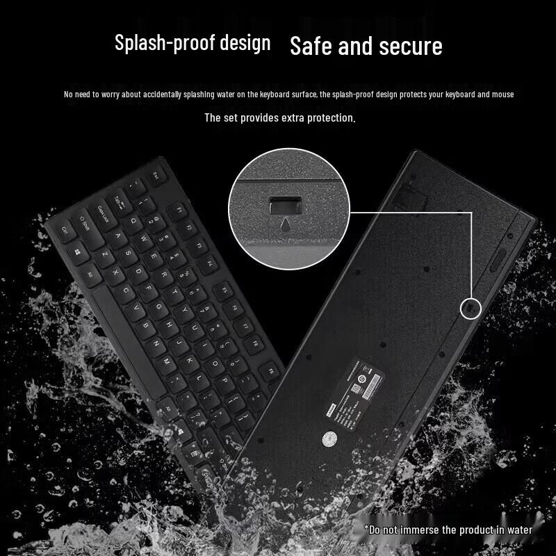 Lenovo Проводная клавиатура и мышь KM280