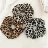 Leopard Print Scrunchies Hair Tie Hair Rope High Elasticity Elastic Hair Band Ponytail Holder Elegant Women Hair Accessories