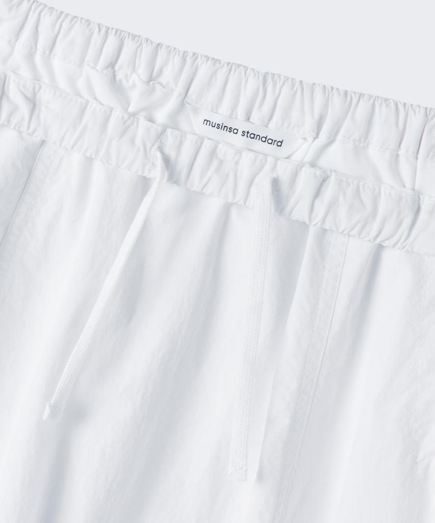 Musinsa Standard Woman Women'S Nylon Luchid Long Skirt [White]