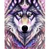 Frame Diy Painting By Numbers Wolf Animals Drawing Coloring By Numbers Acrylic Paint Diy Gift For Home Wall Art Decors 40x50