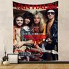 Van Halen Retrorock Band Hanging Bohemian Tapestry Hanging Tarot Hippie Wall Rugs Dorm Japanese Tapestry