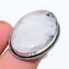 Moonstone Gemstone 925 Sterling Silver Jewelry Ring Size 7