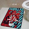 Virtual Anime Rock Band Gorillaz  Floor Mat Rectangle Anti-slip Home Soft Badmat Front Door Indoor Outdoor Mat Hotel Decor Mat