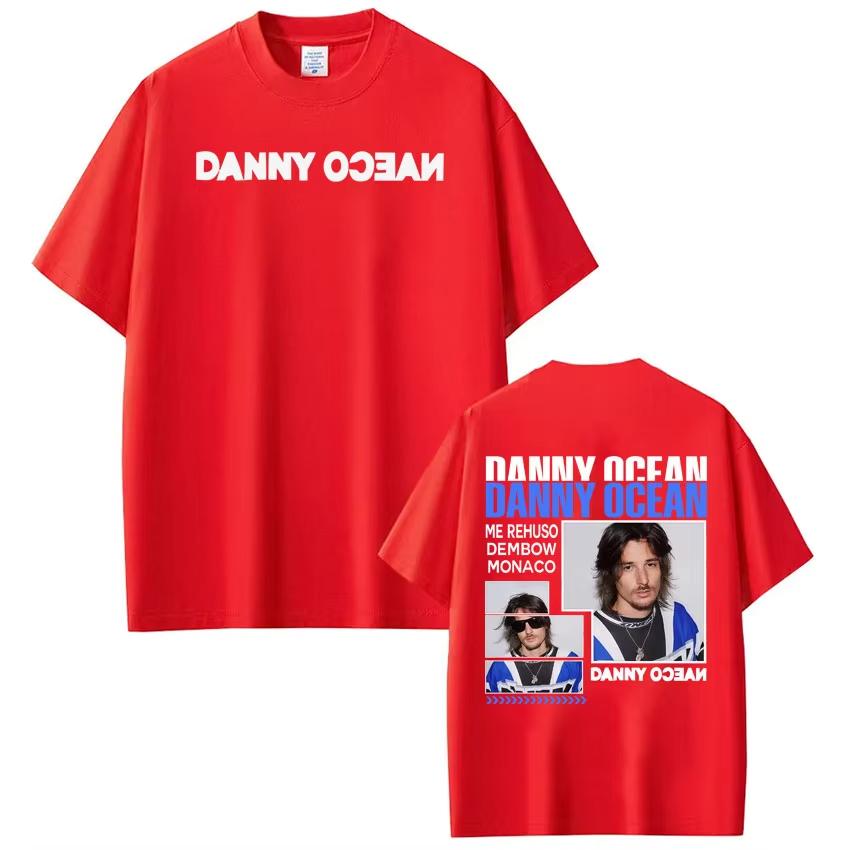 Rapper Danny Ocean Album 2026 Tour Graphic Tshirt Men Women Hiphop Tshirt Summer pure Cotton Gothic Punk Casual Streetwear