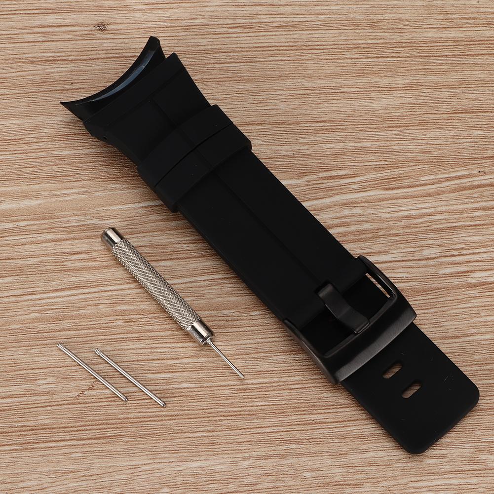 Outdoor Silicone Watchband Watch Strap Replacement Accessory for SUUNTO SPARTAN ULTRA