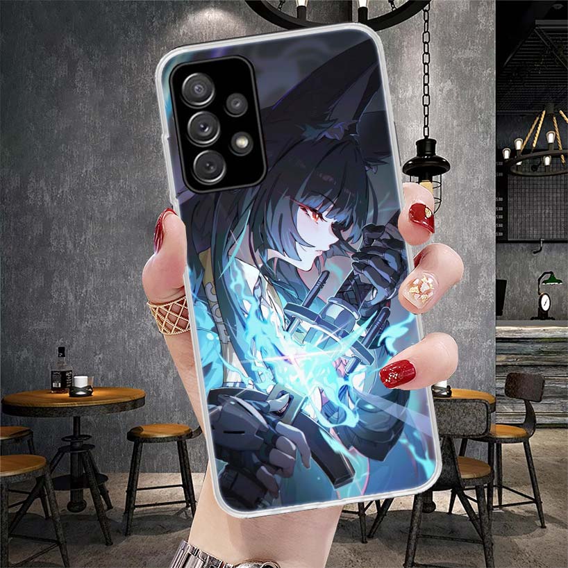 Zenless Zone Zero Хосими Мияби Мягкий чехол для телефона Samsung Galaxy S22 S23 S24 S25 Edge S26 Ultra S20 FE S21 Plus + Fundas Coqu