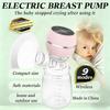 Интегрированный ручной молокоотсос без рук, безболезненный массаж, бесшумная лактация, портативный молокоотсос