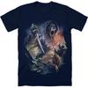 Scream Movie Ghost Face Tshirt for Men and Women Summer Pure Cotton Clothing Fashion Gothic Short Sleeved Tshirt Unisex