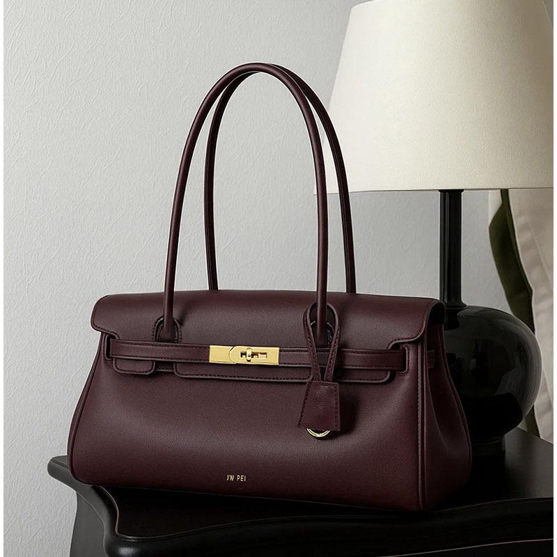 JWPEI Сумка-багет Yara - Коллекция Осень 2025, Вместительная сумка-тоут под мышкой