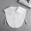 Women Fashion Lapel Fake Collars for Womens Shirt False Collars Button Down Detachable Half Shirt Collar Clothes Accessories