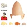 Premium Quality Latex Bald Cap Realistic Skin Texture Easy To Apply Halloween Cosplay Accessories